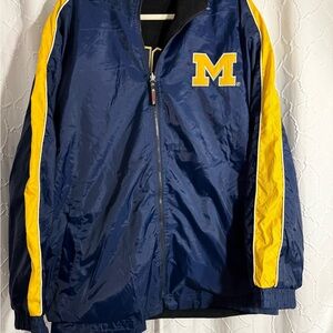 Vintage Umich Windbreaker Jacket